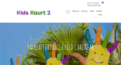 Desktop Screenshot of kidskourtllc.com